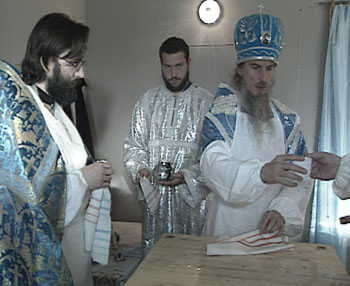 Освящение храма в честь Казанской иконы Божией Матери, 21 июля 2001 г.