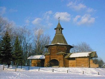 Башня Николо-Корельского монастыря