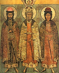 Сказание и страдание и похвала святым мученикам Борису и Глебу