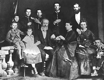 Семья Чеховых. Таганрог, 1874 г.
