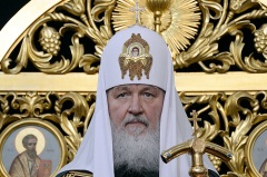 Проповедь Святейшего Патриарха Кирилла после утрени Великого четверга в Заиконоспасском монастыре г. Москвы