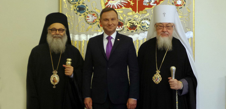Предстоятель Антиохийской Православной Церкви встретился с президентом Польши