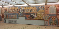 Выставка восстановленных фресок древнего храма открылась в Москве