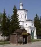 Надвратный Предтеченский храм Солотчинского монастыря, XVII в.
