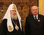 Cостоялась встреча Святейшего Патриарха с первым заместителем мэра Москвы в Правительстве Москвы В.И.Ресиным