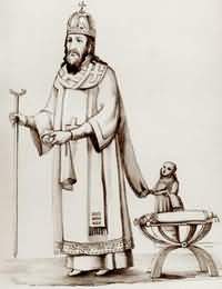 Патриарх Никон. Рисунок XVII в.