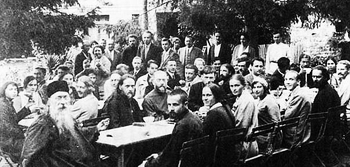 Один из первых съездов РСХД. 1920-е гг.
