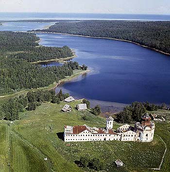 Свято-Троицкий Анзерский скит. Фото 1990-х гг. 