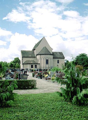 Католическая церковь св. Трофима в Эшо близ Страсбурга