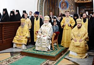В день памяти святителя Варлаама Махрищского Предстоятель Русской Церкви совершил Литургию в Стефано-Махрищском ставропигиальном женском монастыре