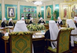 Завершилось последнее в 2013 году заседание Священного Синода Русской Православной Церкви