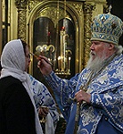 Накануне празднования Казанской иконе Божией Матери Святейший Патриарх совершил Всенощное бдение в Богоявленском кафедральном соборе Москвы