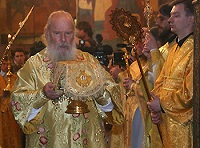 Святейший Патриарх Алексий возглавил торжества в День памяти свв. равноапп. Кирилла и Мефодия, Учителей Словенских