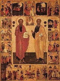 «Радуйтеся, Павле и Петре, апостолов украшение, миру благовестницы, Церкви утверждение!» (комментарий в свете веры)