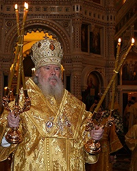 В праздник Торжества Православия Святейший Патриарх Алексий совершил богослужения в Храме Христа Спасителя
