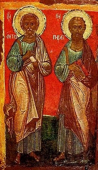 «Радуйтеся, Павле и Петре, апостолов украшение, миру благовестницы, Церкви утверждение!» (комментарий в аспекте культуры)