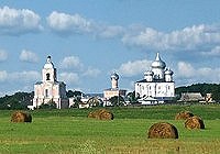 Святейший Патриарх Кирилл прибыл в Варлаамо-Хутынский женский монастырь
