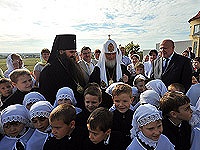 Святейший Патриарх Кирилл призывает к взаимодействию Церкви
с государственной системой повышения квалификации педагогов