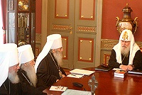 Журналы заседания Священного Синода Русской Православной Церкви от 27 марта 2007 г.