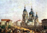 Общественность Петербурга выступает за воссоздание Успенского собора на Сенной площади