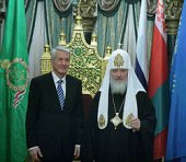 Состоялась встреча Святейшего Патриарха Кирилла с Генеральным секретарем Совета Европы Турбьëрном Ягландом