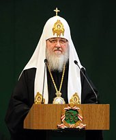 Предстоятель Русской Церкви встретился с представителями общественности Казахстана