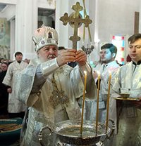Слово Святейшего Патриарха Кирилла в Крещенский сочельник в Вознесенском соборе Алма-Аты