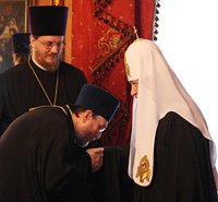 Святейший Патриарх Кирилл принял делегацию Свято-Владимирской духовной семинарии Православной Церкви в Америке