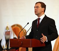 Президент России заявил о заведомой обреченности на провал любых попыток рассорить народы, объединенные православными ценностями