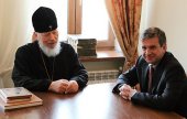 Митрополит Киевский и всея Украины Владимир принял нового посла Российского Федерации на Украине