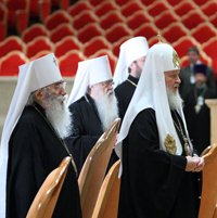 Под председательством Святейшего Патриарха Кирилла в Храме Христа Спасителя состоялось Архиерейское совещание
