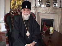 Патриаршее поздравление архиепископу Иркутскому Вадиму с 20-летием архиерейской хиротонии