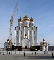 Площадь Ленина в Магадане официально переименована в Соборную