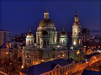 Во вторник первой седмицы Великого поста Святейший Патриарх Кирилл совершил повечерие с чтением канона прп. Андрея Критского в Богоявленском кафедральном соборе
