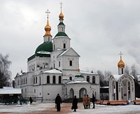 В среду 1-й седмицы Великого поста Святейший Патриарх Кирилл совершил повечерие с чтением Великого канона прп. Андрея Критского в Свято-Даниловом монастыре