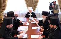 Состоялось очередное заседание Священного Синода Украинской Православной Церкви