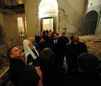 Святейший Патриарх Кирилл: Возрождение кронштадтского Морского собора потребует огромных усилий, высочайшей квалификации и духовной культуры