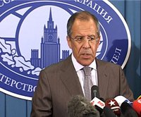 Патриаршее поздравление министру иностранных дел России С.В. Лаврову с 60-летием со дня рождения