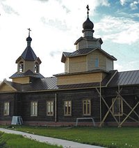 В Марий Эл сгорела деревянная церковь