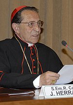 Кардинал Хулиан Эрранс Кассадо сегодня празднует свое 80-летие и теряет право участвовать в выборах нового Папы Римского