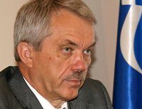 Святейший Патриарх Кирилл направил поздравление губернатору Белгородской области Е.С. Савченко по случаю 60-летия со дня рождения