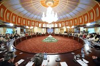 Святейший Патриарх Кирилл принял участие в заседании Межрелигиозного совета СНГ