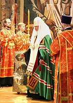 Святейший Патриарх Кирилл совершил литию по жертвам терактов в московском метрополитене и Кизляре