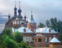 Святейший Патриарх Кирилл совершил Божественную литургию в Казанской Свято-Амвросиевской женской пустыни в Шамордино