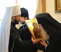 Святейший Патриарх Константинопольский Варфоломей посетил Отдел внешних церковных связей и выступил с лекцией перед учащимися Общецерковной аспирантуры и докторантуры