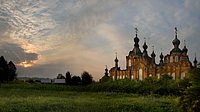 Предстоятель Русской Церкви осмотрел храмы Казанской Свято-Амвросиевской ставропигиальной женской пустыни в Шамордино