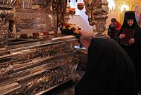 Святейший Патриарх Константинопольский Варфоломей посетил Покровский монастырь в Москве