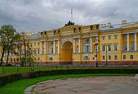 Святейшие Патриархи Варфоломей и Кирилл посетили историческое здание Синода в Санкт-Петербурге