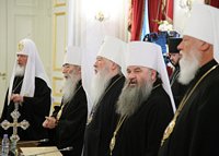 В Петербурге под председательством Святейшего Патриарха Кирилла открылось очередное заседание Священного Синода Русской Православной Церкви