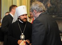 Митрополит Волоколамский Иларион выступил перед зарубежными дипломатами и сотрудниками Министерства иностранных дел России